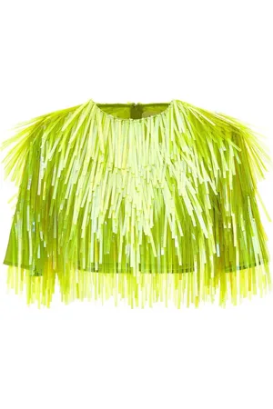 Sportmax Cropped Petalo top