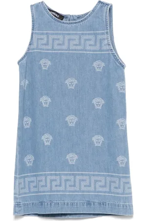 VERSACE Medusa denimkjole