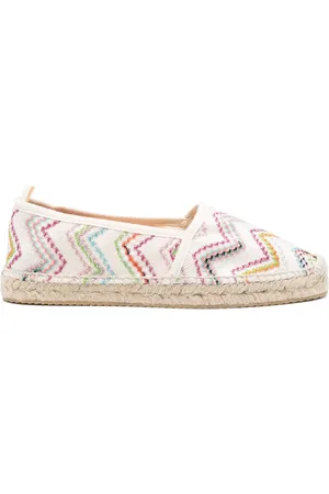 Missoni Espadriller med zigzagmønster