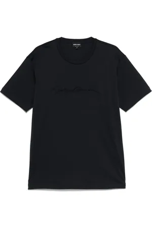 Giorgio Armani T-shirt med broderet logo