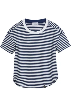 Brunello Cucinelli Stribet T-shirt