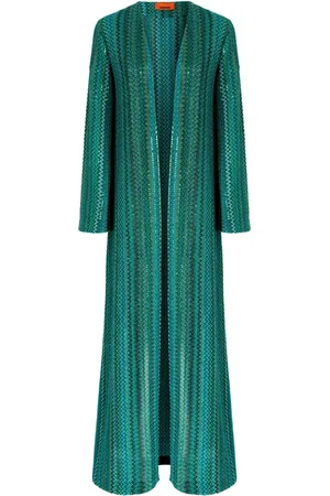 Missoni Cardi-frakke med zigzagmønster