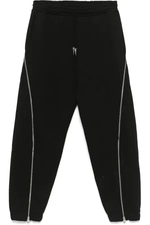 MUGLER Joggingbukser i fleece med lynlås
