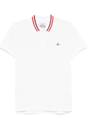 Vivienne Westwood Polo med orb-broderi