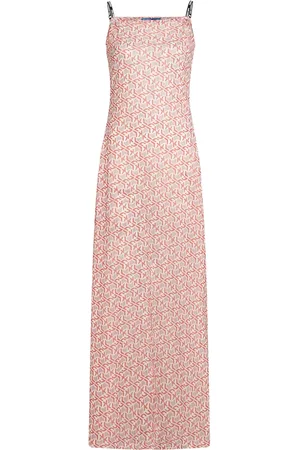 Karl Lagerfeld Skjortekjole med monogramtryk