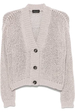 Roberto Collina Cardigan med V-hals