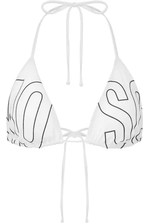Moschino Bikinitop med logotryk