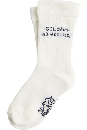Brunello Cucinelli Strømper i intarsia-strik