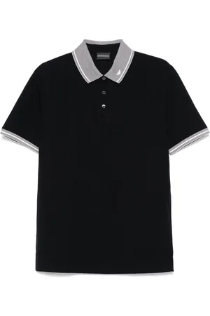 Emporio Armani Polo med logodetalje