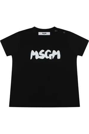 Msgm T-shirt med logotryk