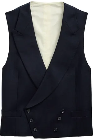 Ralph Lauren Dobbeltradet uldvest
