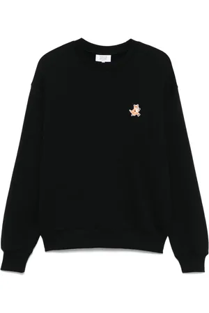Maison Kitsuné Sweatshirt med Speedy Fox-applikation