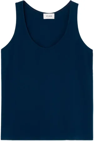 ST. JOHN Tanktop i silke-crepe de chine