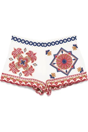 Farm Rio Shorts med broderet design