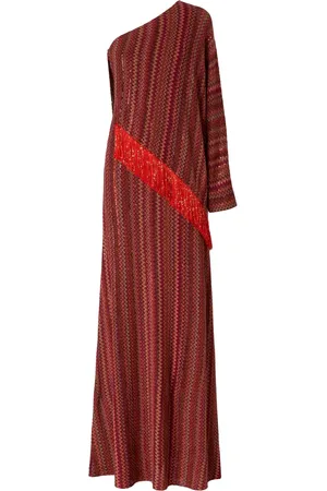 Missoni Kjole med cold-shoulder-snit og zigzag-mønster