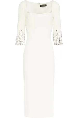 Jenny Packham Mellemlang Rosebud kjole