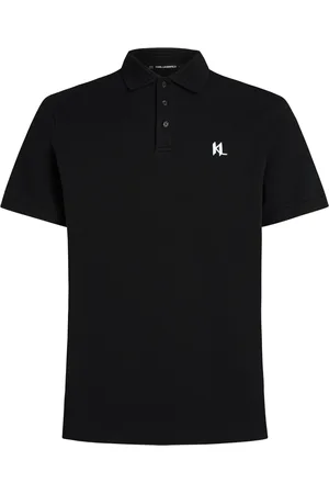 Karl Lagerfeld Polo med broderet logo