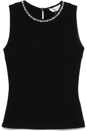 NISSA Tanktop med imiterede perler
