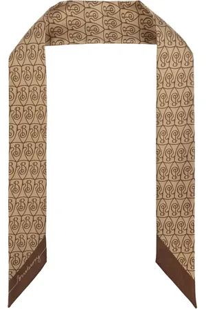 Burberry Tørklæde med monogramtryk