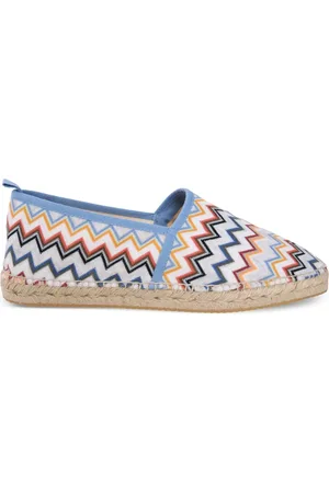 Missoni Espadriller med zigzagmønster
