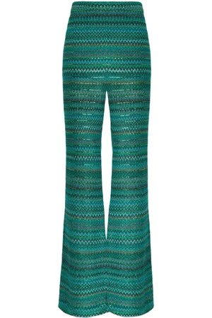 Missoni Bukser med svaj og zigzag-mønster