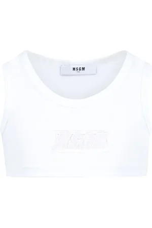 Msgm Tanktop med logoapplikation