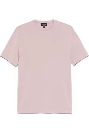 Giorgio Armani T-shirt med logobroderi