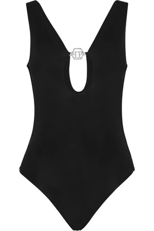 Philipp Plein Badedragt med logoplade