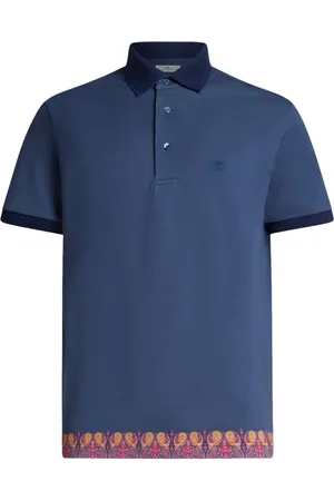 Etro Polo med paisleytryk