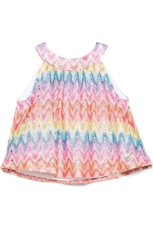 Missoni Bluse med zigzagmønster