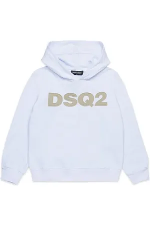 Dsquared2 Hættetrøje med logo-applikation