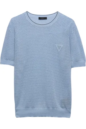 Prada T-shirt med perforeret design