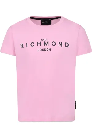 John Richmond T-shirt med logotryk