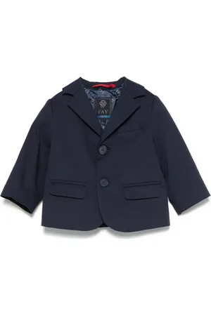 FAY Gabardinevævet blazer