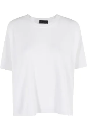 Roberto Collina T-shirt med rund hals