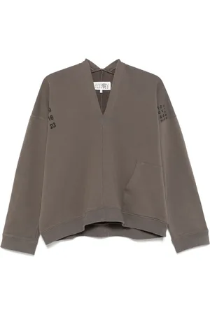 Maison Margiela Asymmetrisk sweatshirt