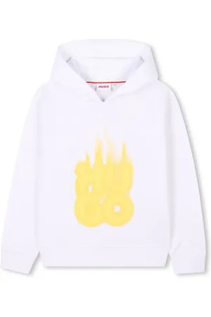 HUGO BOSS Hættetrøje med logotryk