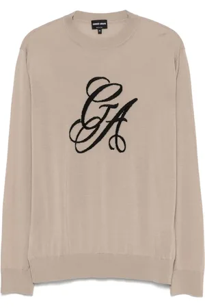 Giorgio Armani Sweater med broderet logo