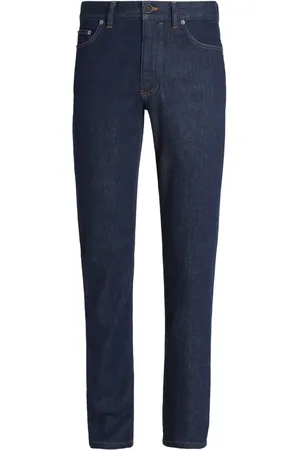 Ermenegildo Zegna Roccia jeans med vasket effekt