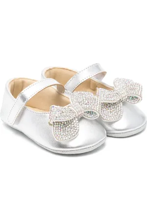 Babywalker Ballerinaer med krystalsløjfe