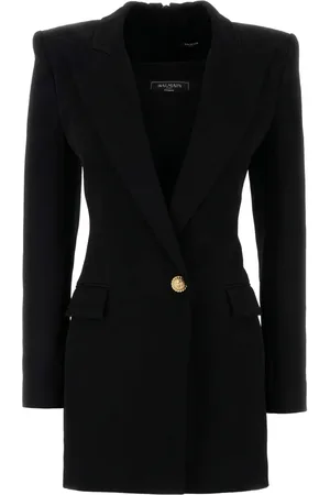 Balmain Enkeltradet blazer-kjole