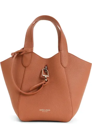 Giorgio Armani Tote i læder