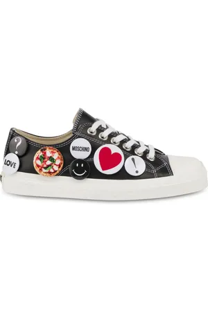 Moschino Sneakers med sikkerhedsnål-udsmykning