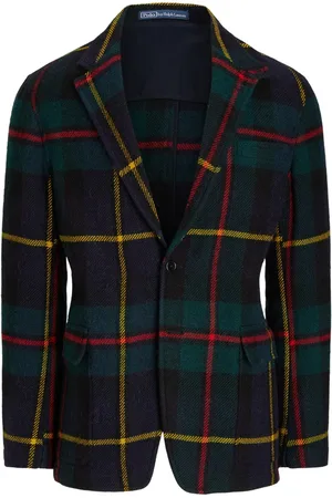 Ralph Lauren Skotskternet blazer