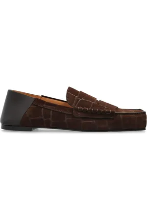 Jacquemus Carré loafers i ruskind