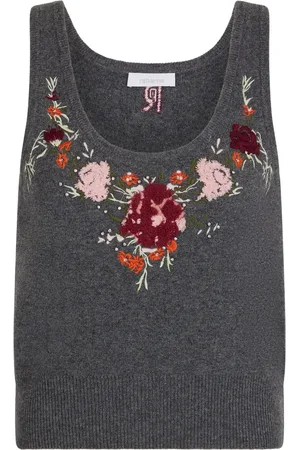 Paco rabanne Tanktop med broderi