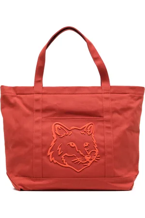 Maison Kitsuné Tote med rævebroderi