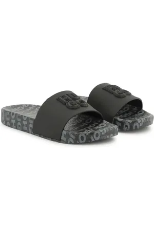 HUGO BOSS Sandaler med logo-bogstav