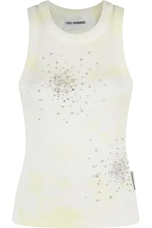 Des Phemmes Krystaludsmykket tanktop