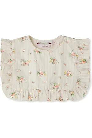 BONPOINT Plastron med blomstret tryk